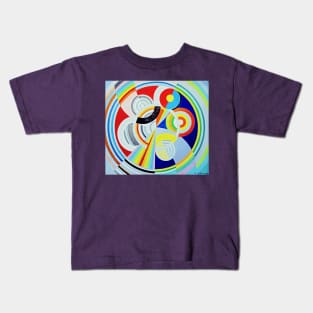 Robert Delaunay rytheme no 1 decoration for the salon des tuileri 1938 Kids T-Shirt